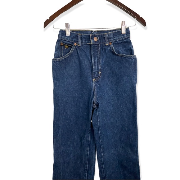 Vintage Silver Unicorn Dark Wash Straight Leg Jeans - Picture 7 of 14